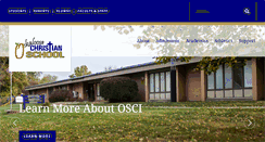 Desktop Screenshot of oskaloosachristian.net